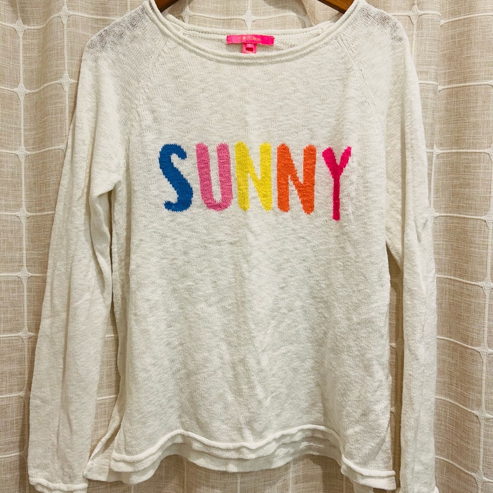 Lilly Pulitzer Colorful 'Sunny' Sweater L - Picture 2 of 5